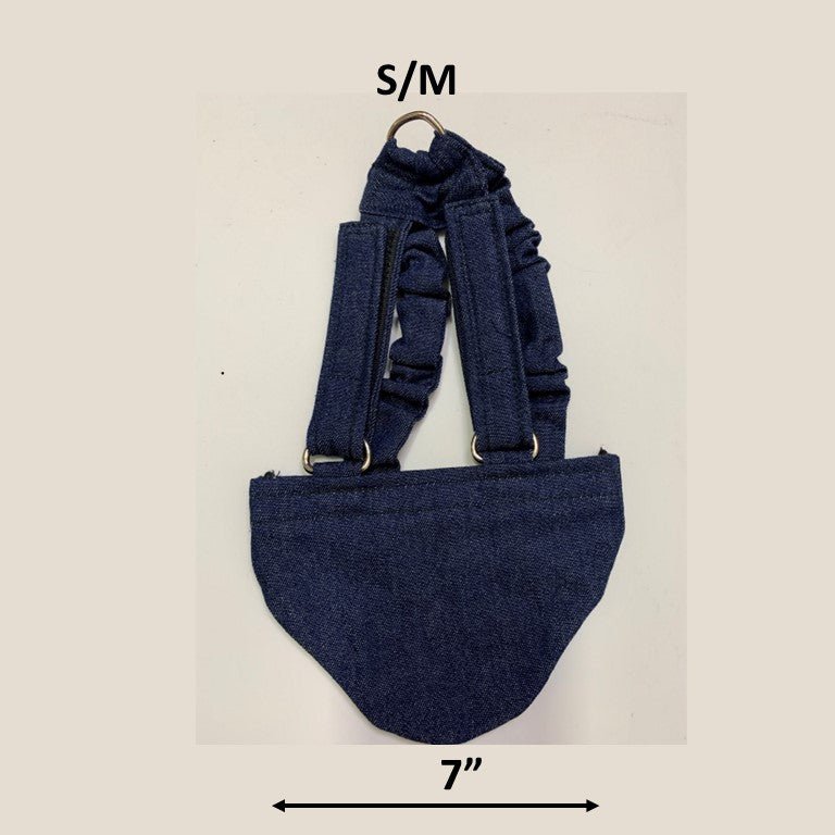 Hen Holster Bird Diaper/Harness (chicken diaper, duck diaper, pigeon diaper with Removable Vinyl Liner) - Blessings Grow Meadows