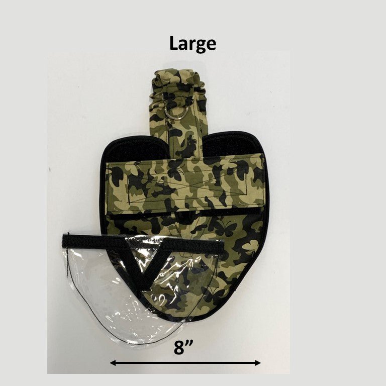 Hen Holster Bird Diaper/Harness (chicken diaper, duck diaper, pigeon diaper with Removable Vinyl Liner) - Blessings Grow Meadows