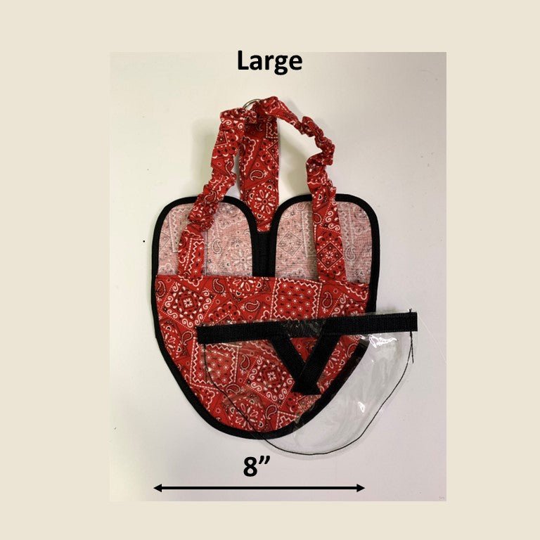 Hen Holster Bird Diaper/Harness (chicken diaper, duck diaper, pigeon diaper with Removable Vinyl Liner) - Blessings Grow Meadows