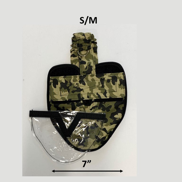 Hen Holster Bird Diaper/Harness (chicken diaper, duck diaper, pigeon diaper with Removable Vinyl Liner) - Blessings Grow Meadows