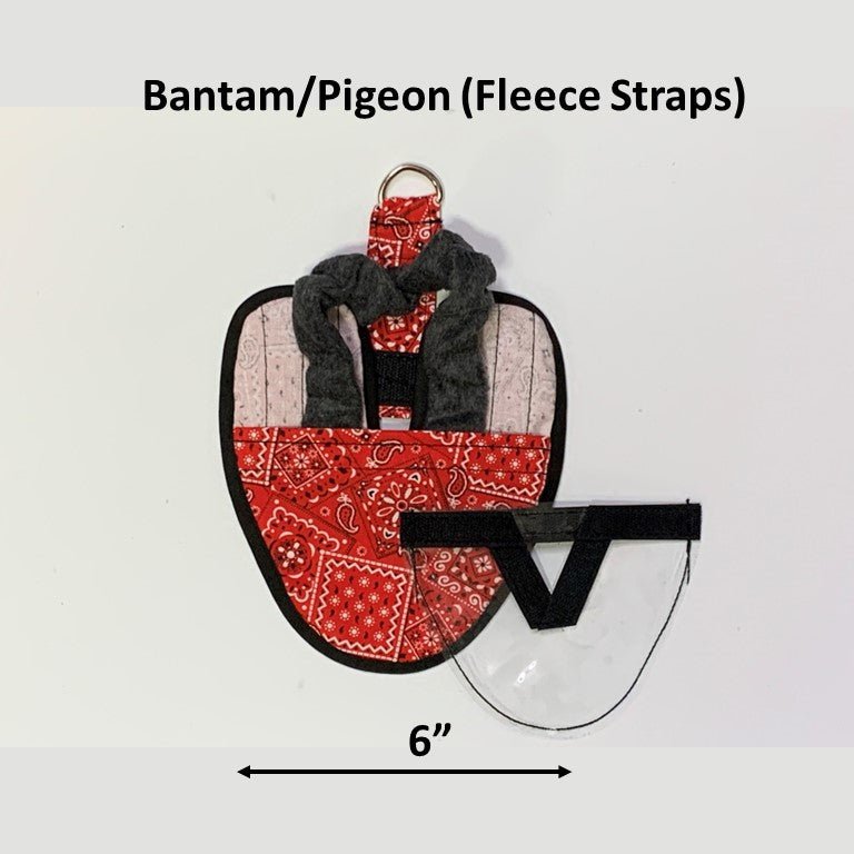 Hen Holster Bird Diaper/Harness (chicken diaper, duck diaper, pigeon diaper with Removable Vinyl Liner) - Blessings Grow Meadows