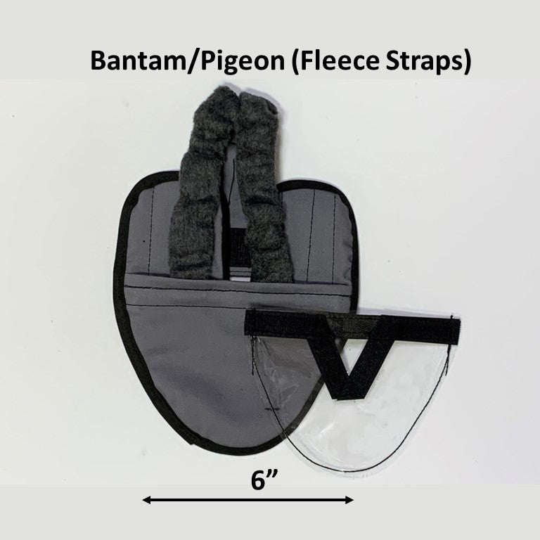 Crazy K Farm Bird Diaper and Harness for pigeons, chickens, ducks, and geese with removable vinyl liner, made in the USA.