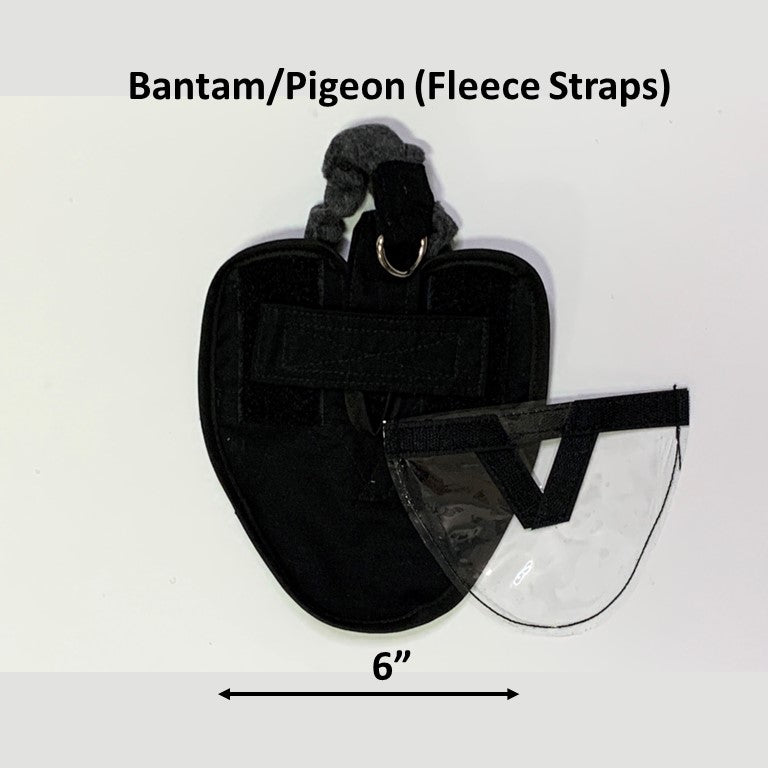Hen Holster bird diaper and harness for chickens, ducks, pigeons, and geese with removable vinyl liner, made by Crazy K Farm Pet.