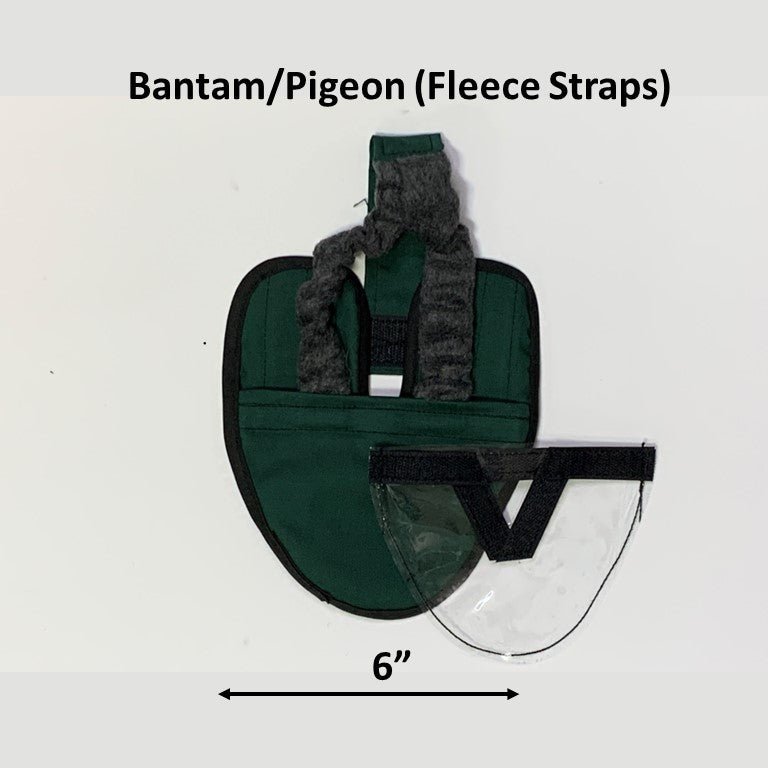 Hen Holster bird diaper and harness for chickens, ducks, pigeons, and geese, with removable vinyl liner, by Crazy K Farm Pet and Poultry.