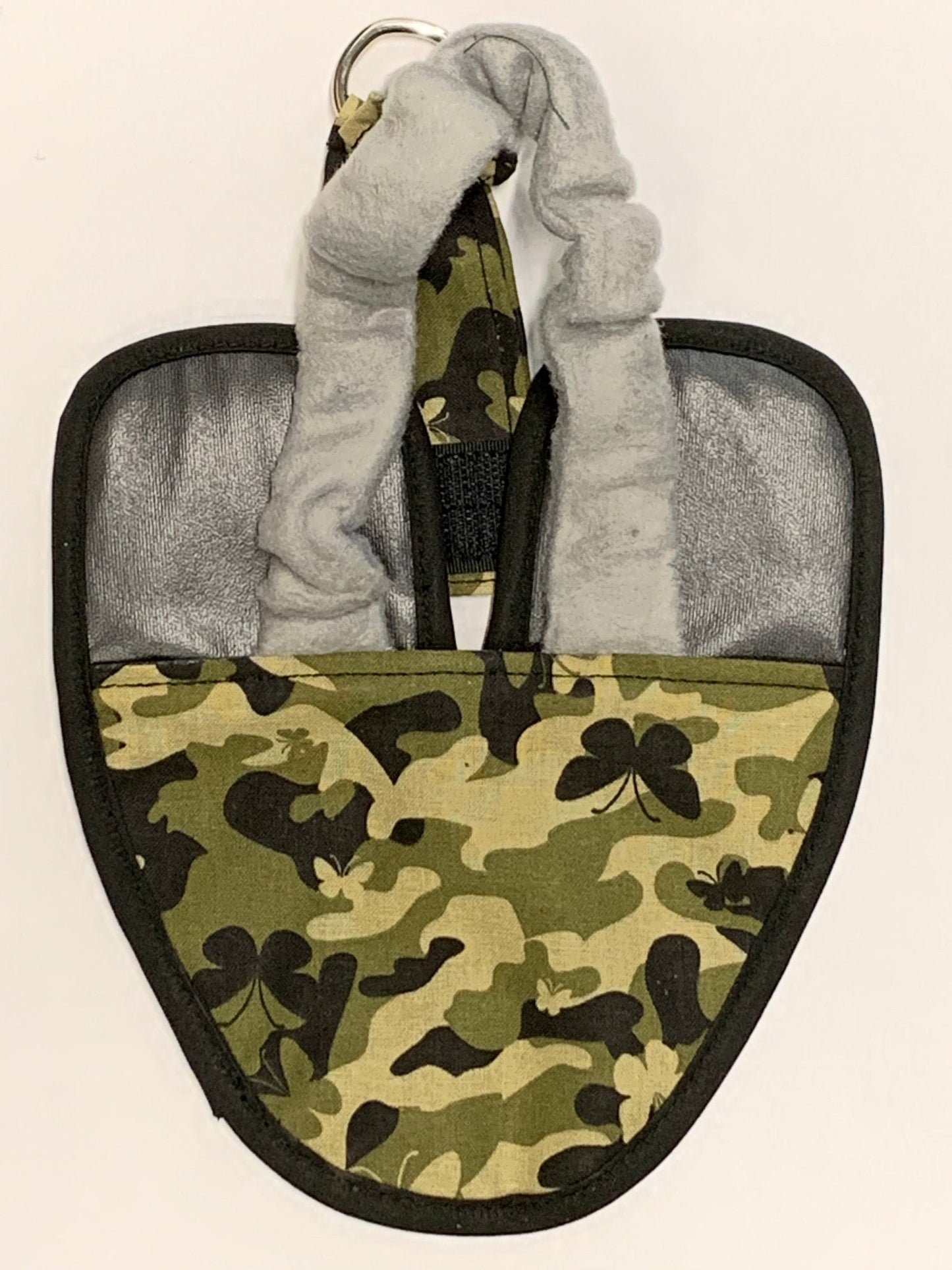 Crazy K Farm Pet and Poultry chicken, duck, and goose diaper harness with sewn-in liner for secure and comfortable bird protection.