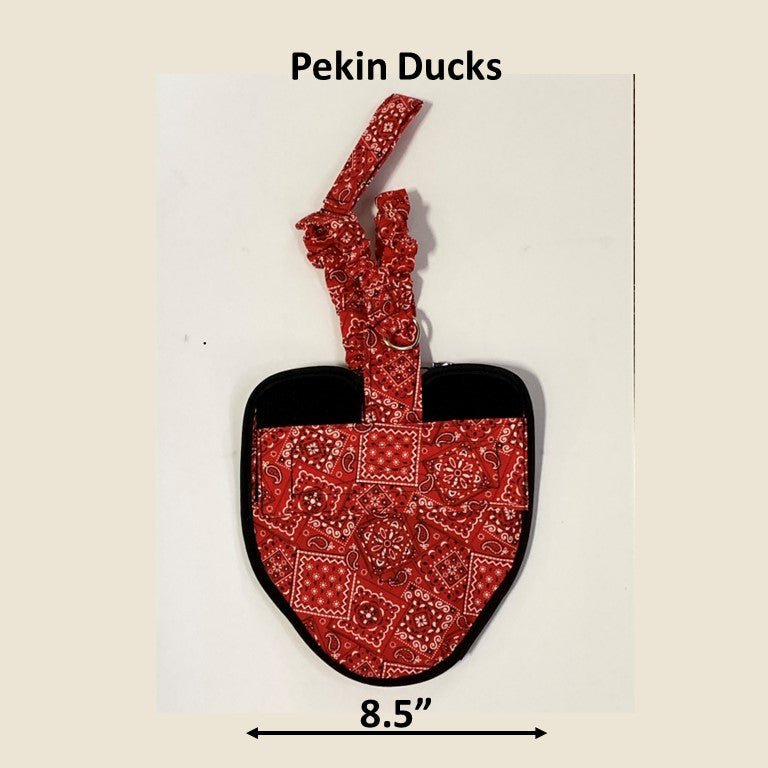 Hen Holster duck and goose diaper with removable liners, designed for waterfowl by Crazy K Farm Pet and Poultry.