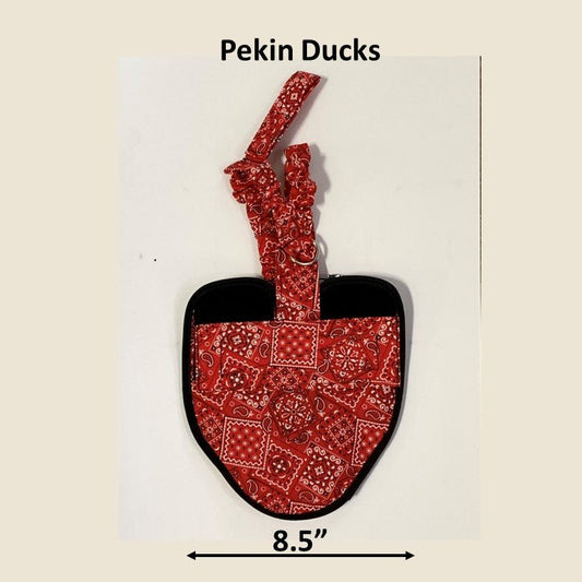 Hen Holster duck and goose diaper with removable liners, designed for waterfowl by Crazy K Farm Pet and Poultry.