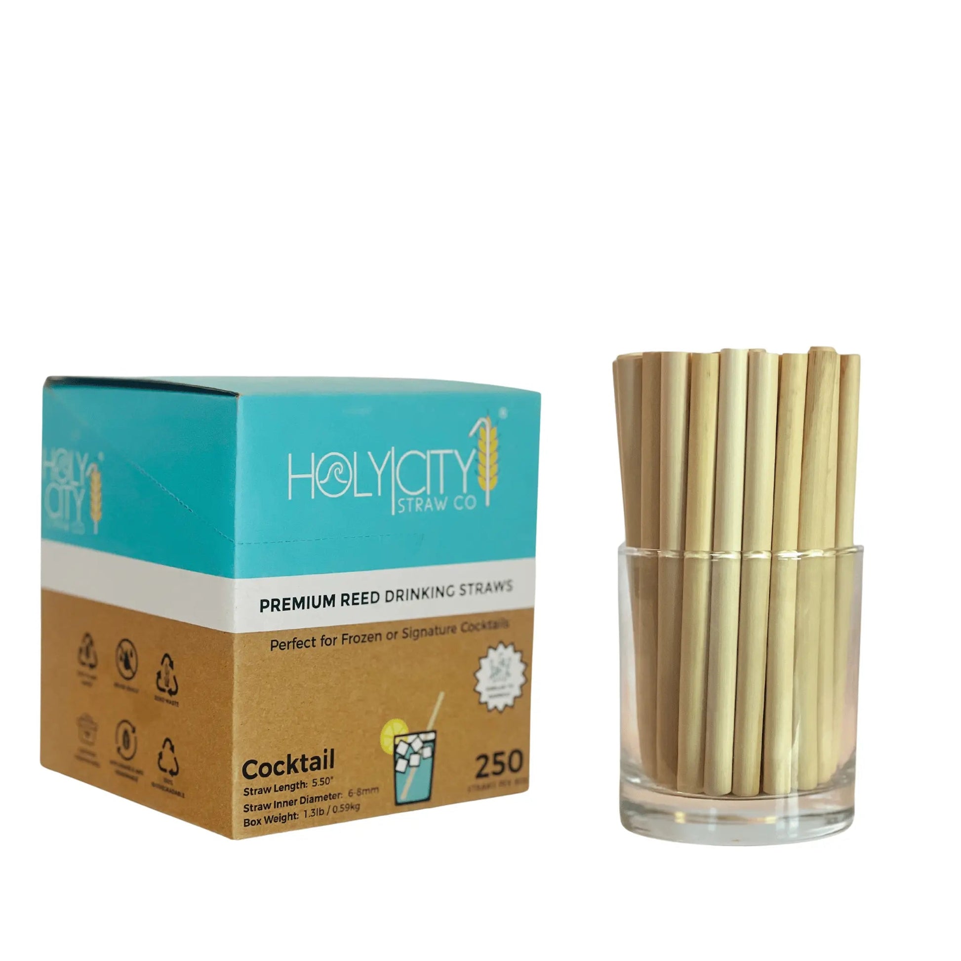 5.5 Jumbo Reed Straws - Blessings Grow Meadows -