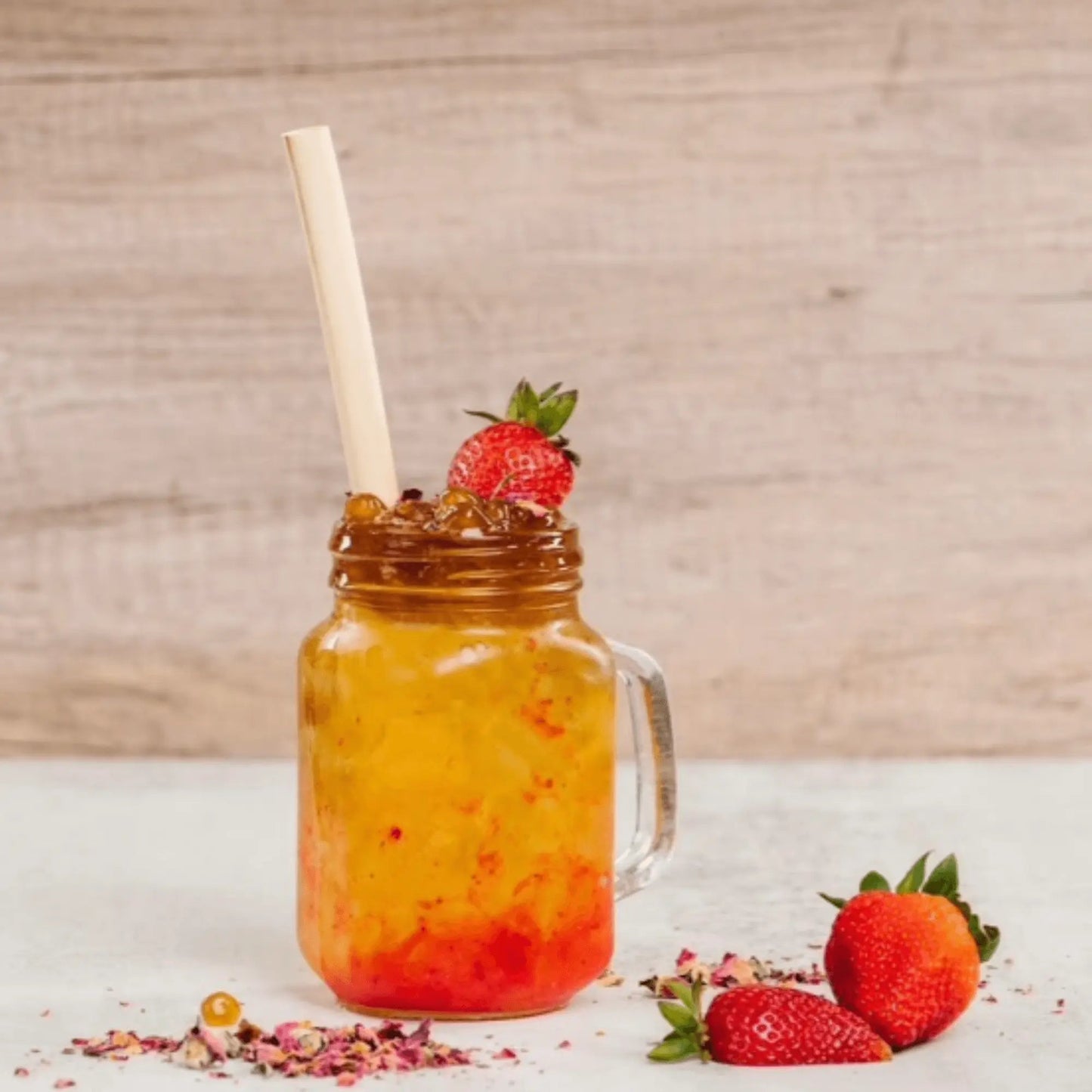 7.9" Wrapped Boba Reed Straws - Blessings Grow Meadows