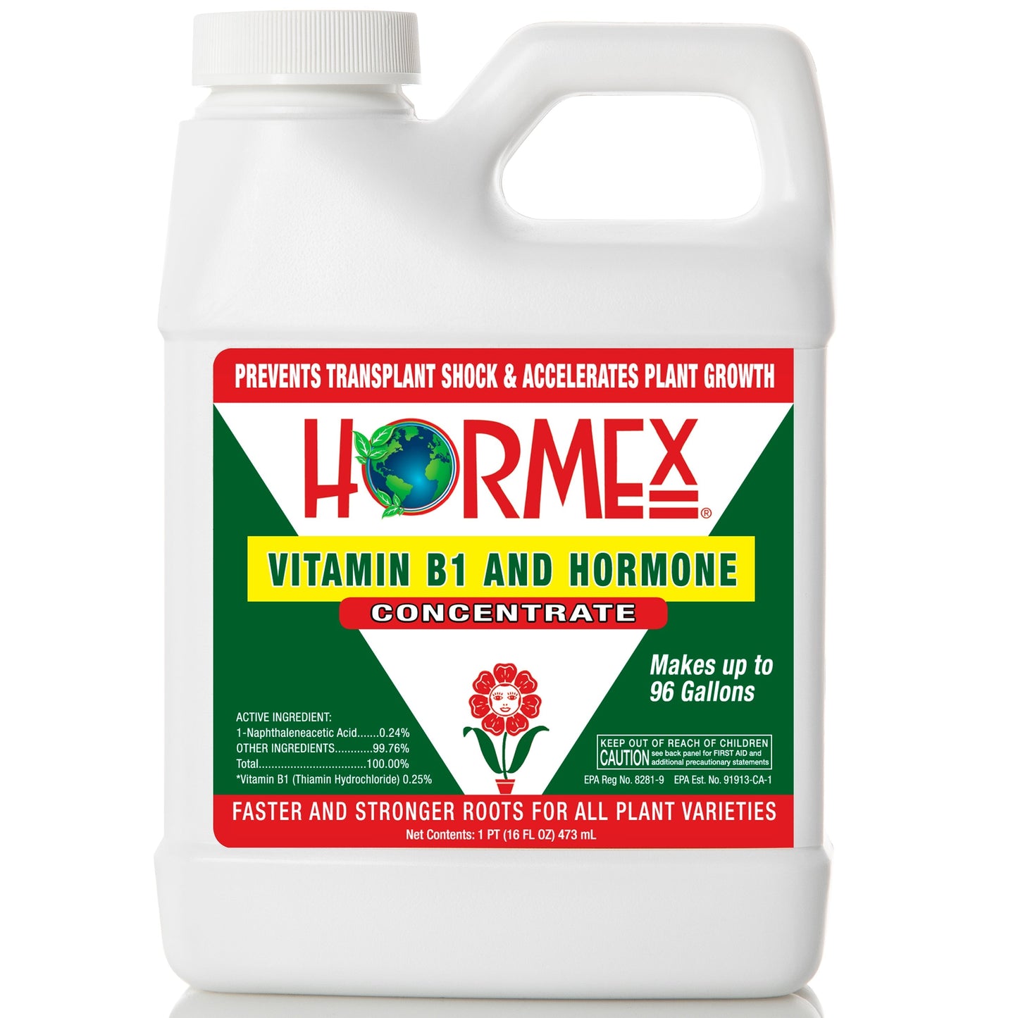 Hormex Rooting Hormone Concentrate with B1 – Root Growth Stimulator for Stronger, Thriving Plants - Prevents Transplant Shock - Hydroponics, Houseplants, Gardens, Trees, Fruits and Vegetables - Blessings Grow Meadows