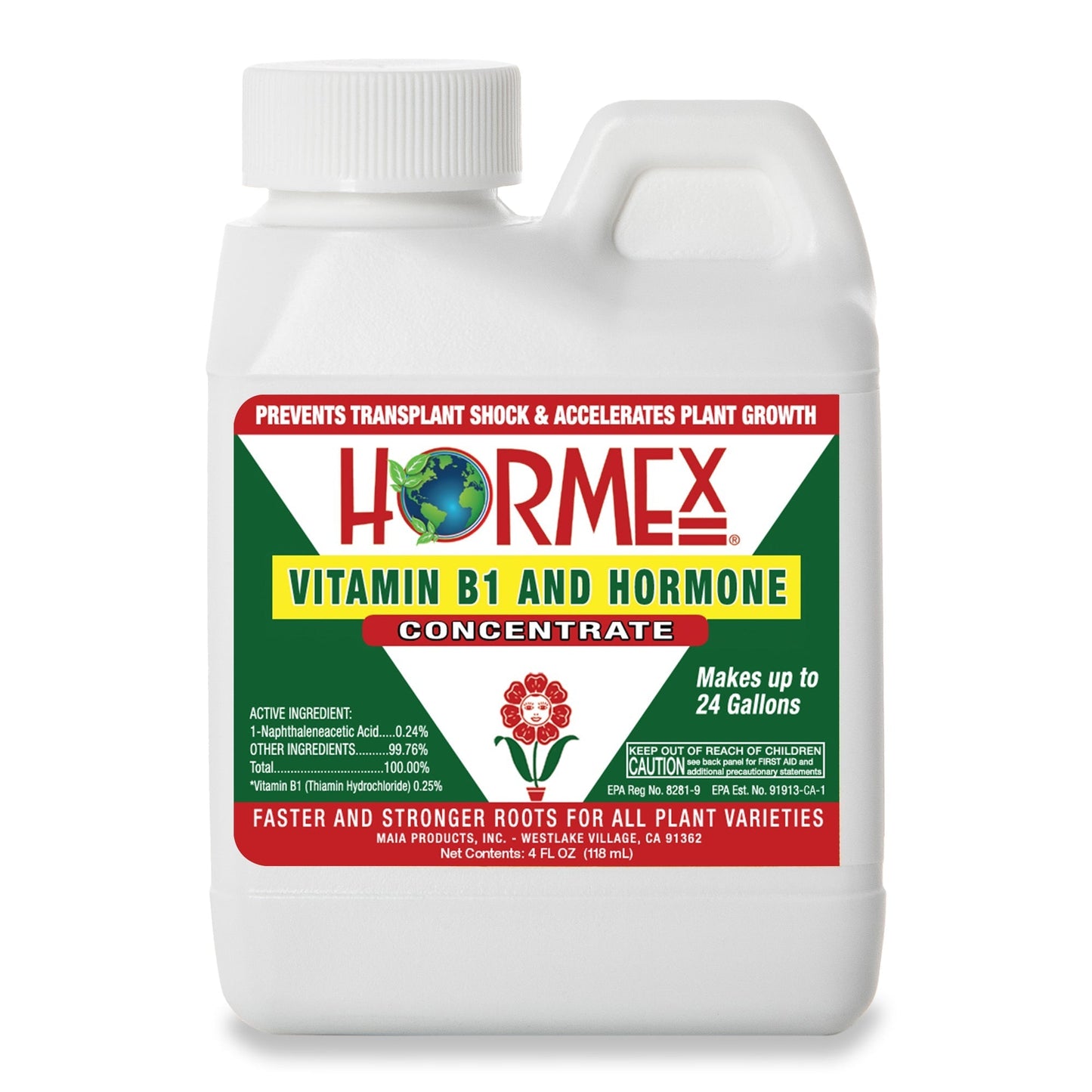 Hormex Rooting Hormone Concentrate with B1 – Root Growth Stimulator for Stronger, Thriving Plants - Prevents Transplant Shock - Hydroponics, Houseplants, Gardens, Trees, Fruits and Vegetables - Blessings Grow Meadows