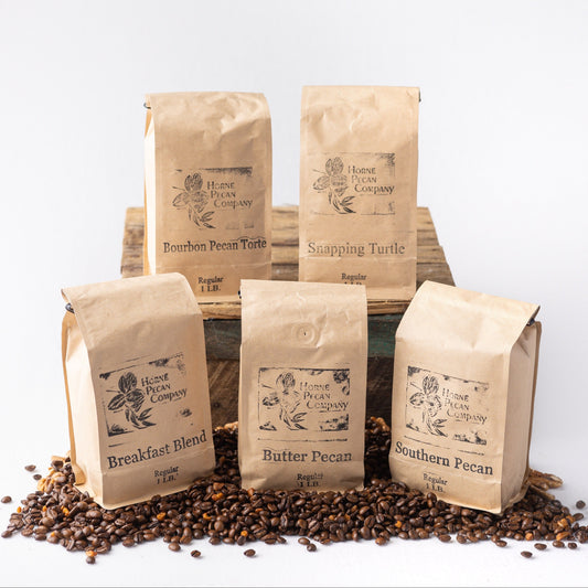 1 lb. Gourmet Pecan Flavored Coffee GROUND - Blessings Grow Meadows