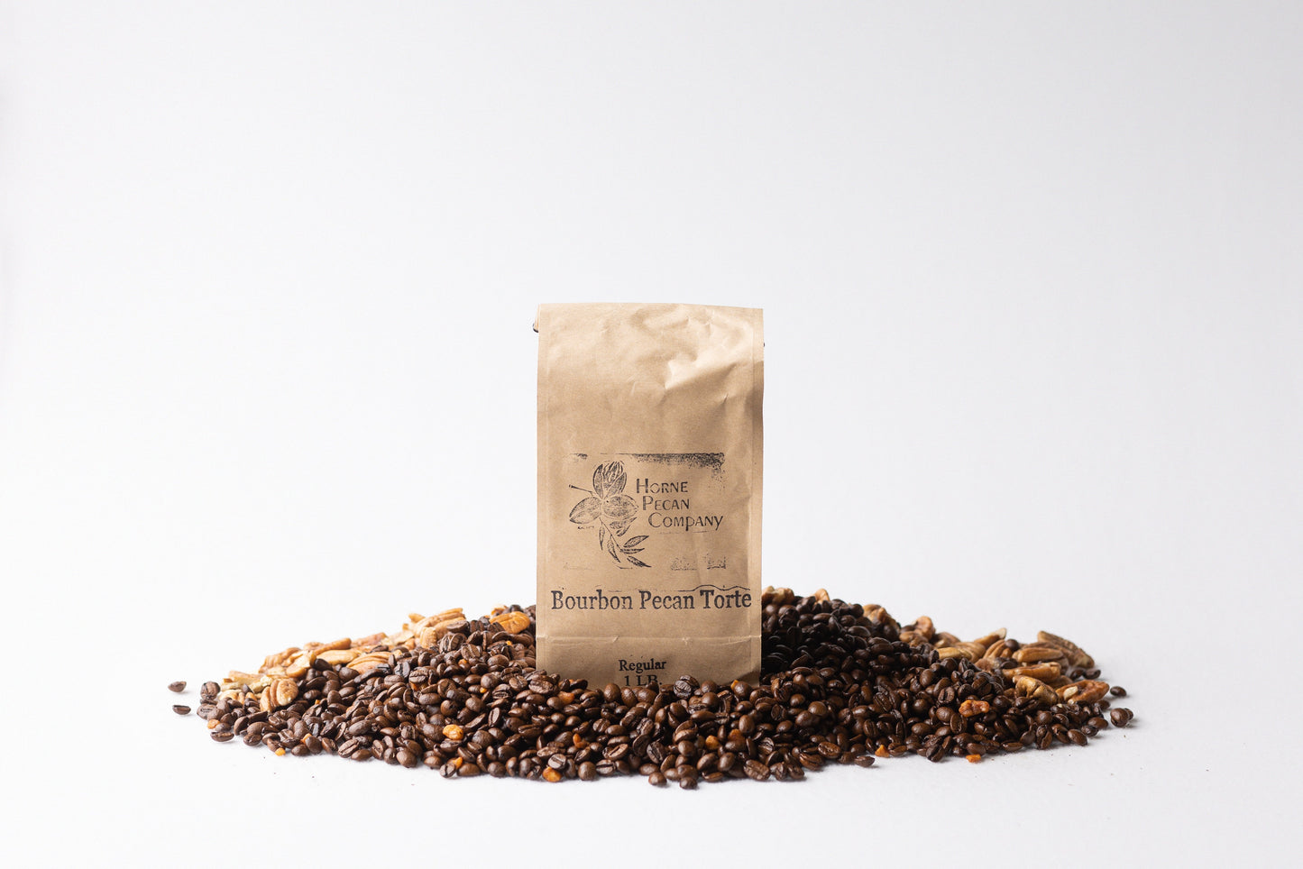 1 lb. Gourmet Pecan Flavored Coffee GROUND - Blessings Grow Meadows