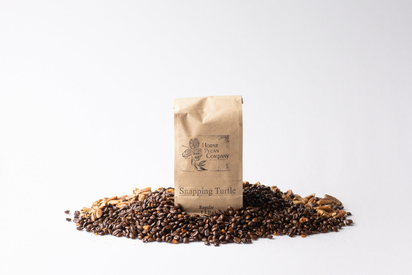 1 lb. Gourmet Pecan Flavored Coffee WHOLE BEAN - Blessings Grow Meadows