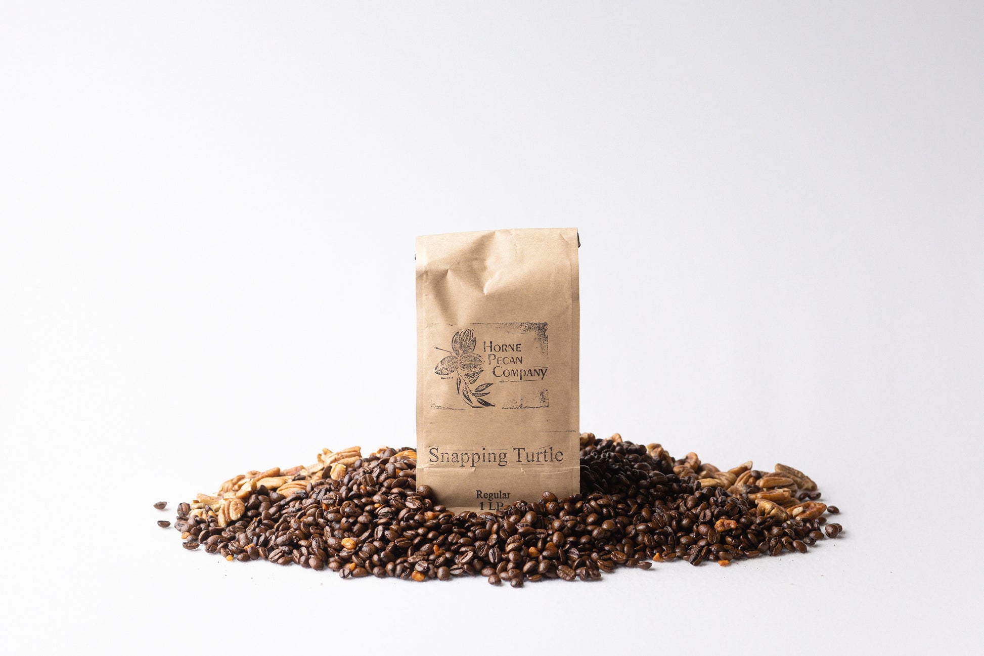 1 lb. Gourmet Pecan Flavored Coffee WHOLE BEAN - Blessings Grow Meadows