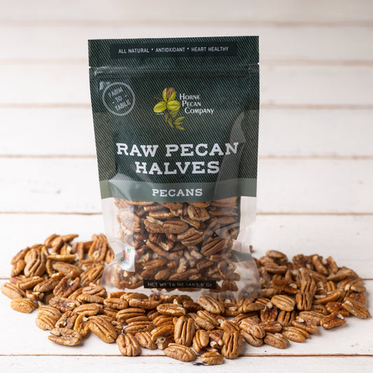 Pecan Halves  Fancy Mammoth - Blessings Grow Meadows