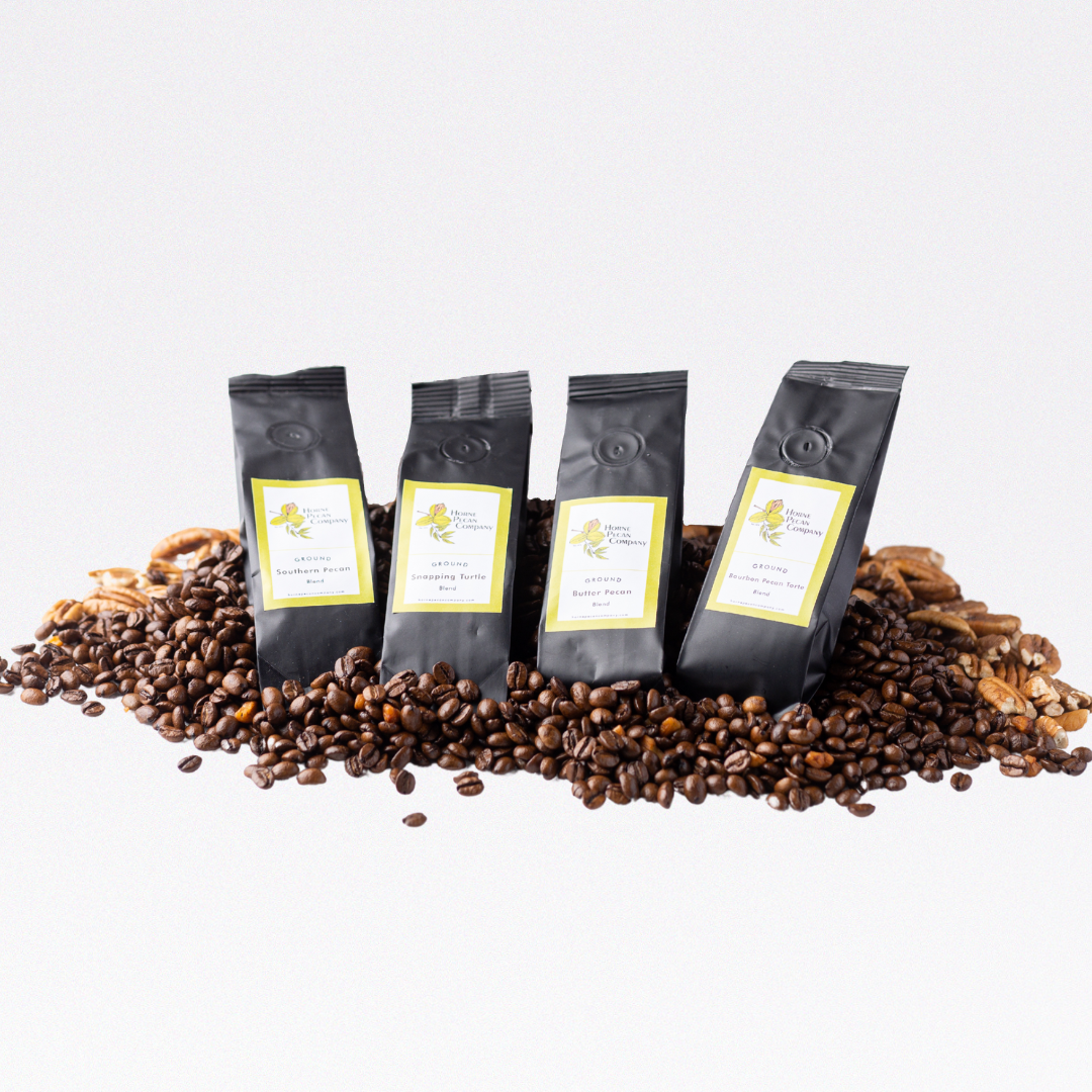 Single Pot Gourmet Pecan Flavored Coffee - Blessings Grow Meadows