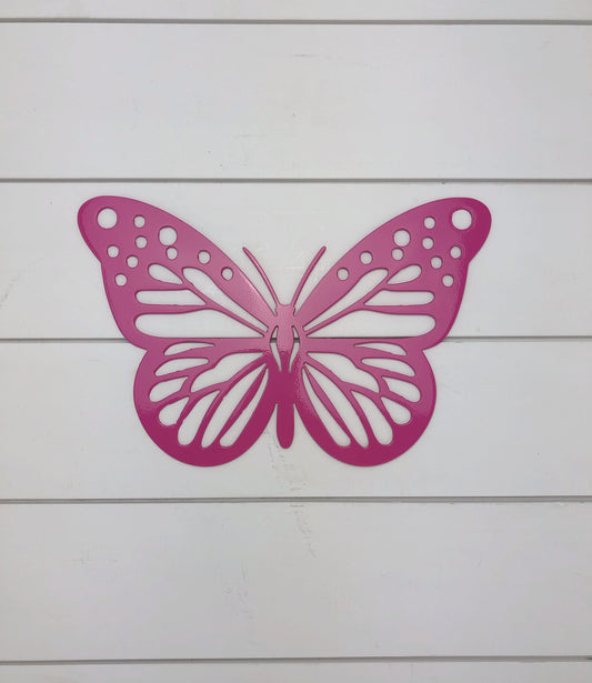Butterfly Metal Sign, Butterfly Sign, Butterfly Garden Decor, Outdoor Decor, Butterflies, Gift Ideas, Nature - Blessings Grow Meadows