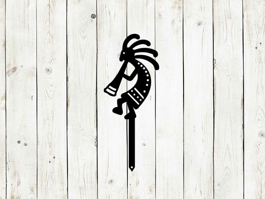 Kokopelli Metal Yard Stake, Kokopelli, Outdoor Decor, Metal Signs, Custom Metal Sign, Wall Art, Garden Stake - Blessings Grow Meadows