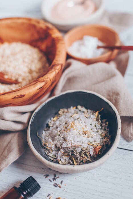 Sleep & Stress Relief Bath Salts & Soaks