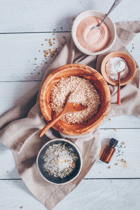 Dry/Chapped Skin Bath Salts & Soaks