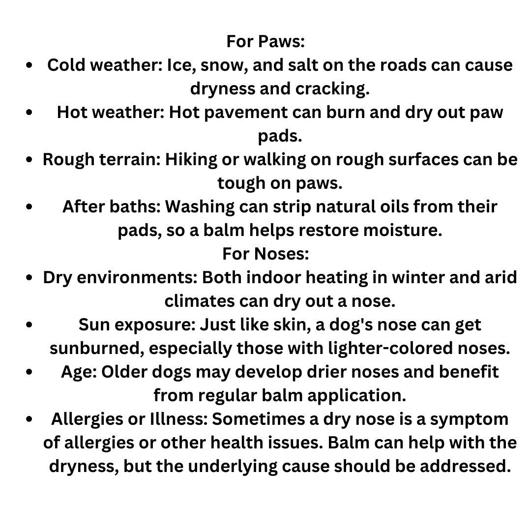 Paw & Nose Balm - Blessings Grow Meadows