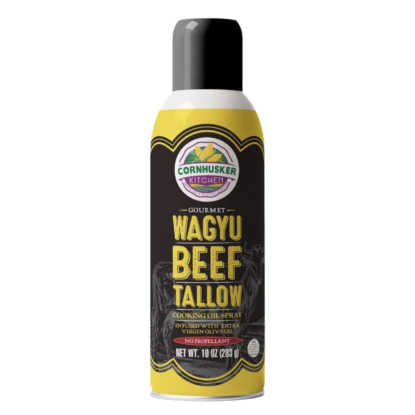 Wagyu Beef Tallow Cooking Oil Spray | 10 oz | Cornhusker Kitchen - BuyNebraska.com ~ Blessings Grow Meadows