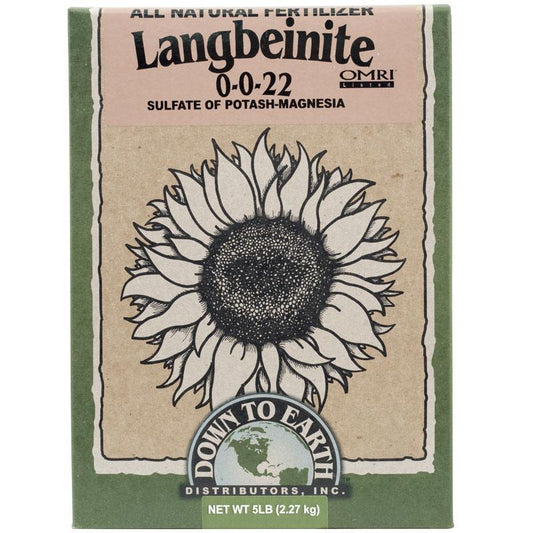 Langbeinite 0-0-22 Fertilizer (5 lb box) - Blessings Grow Meadows