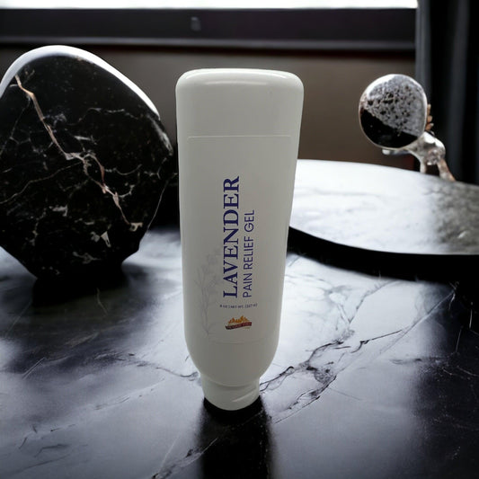 Lavender & Menthol Soothe Pain Gel - 4 oz. (Prairie Fire Lavender Farm Richter's) - Blessings Grow Meadows