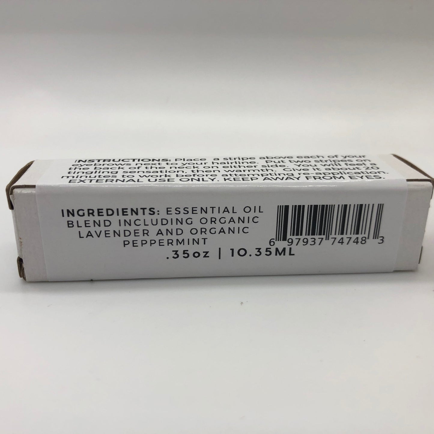 Lavender Peppermint Essential Oil Roll On Headache Relief Stick - Blessings Grow Meadows