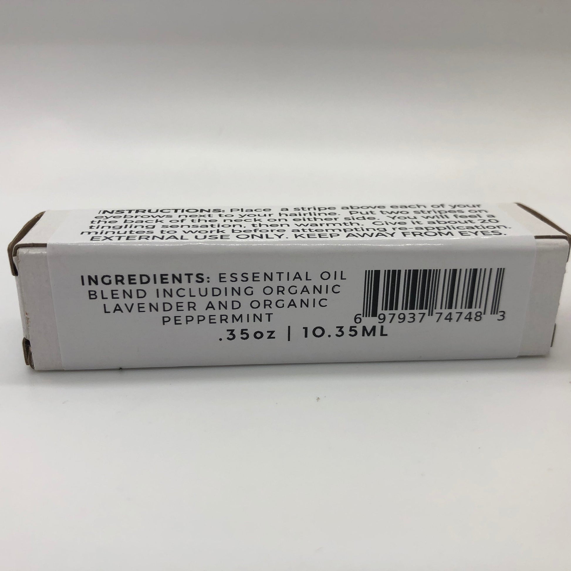 Lavender Peppermint Essential Oil Roll On Headache Relief Stick - Blessings Grow Meadows