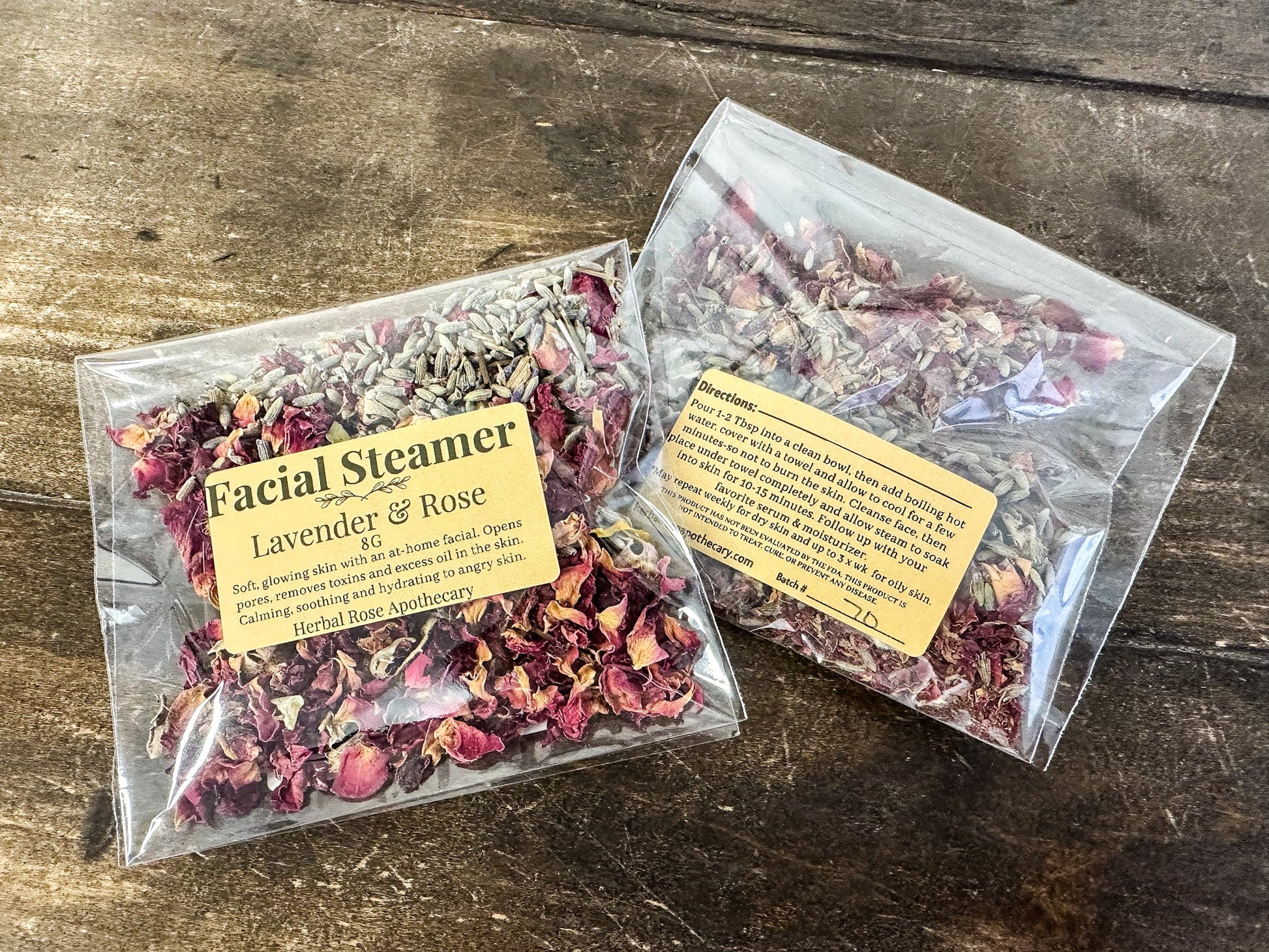 Herbalroseapothecary lavender and rose facial steamer emitting warm steam for skincare and relaxation.