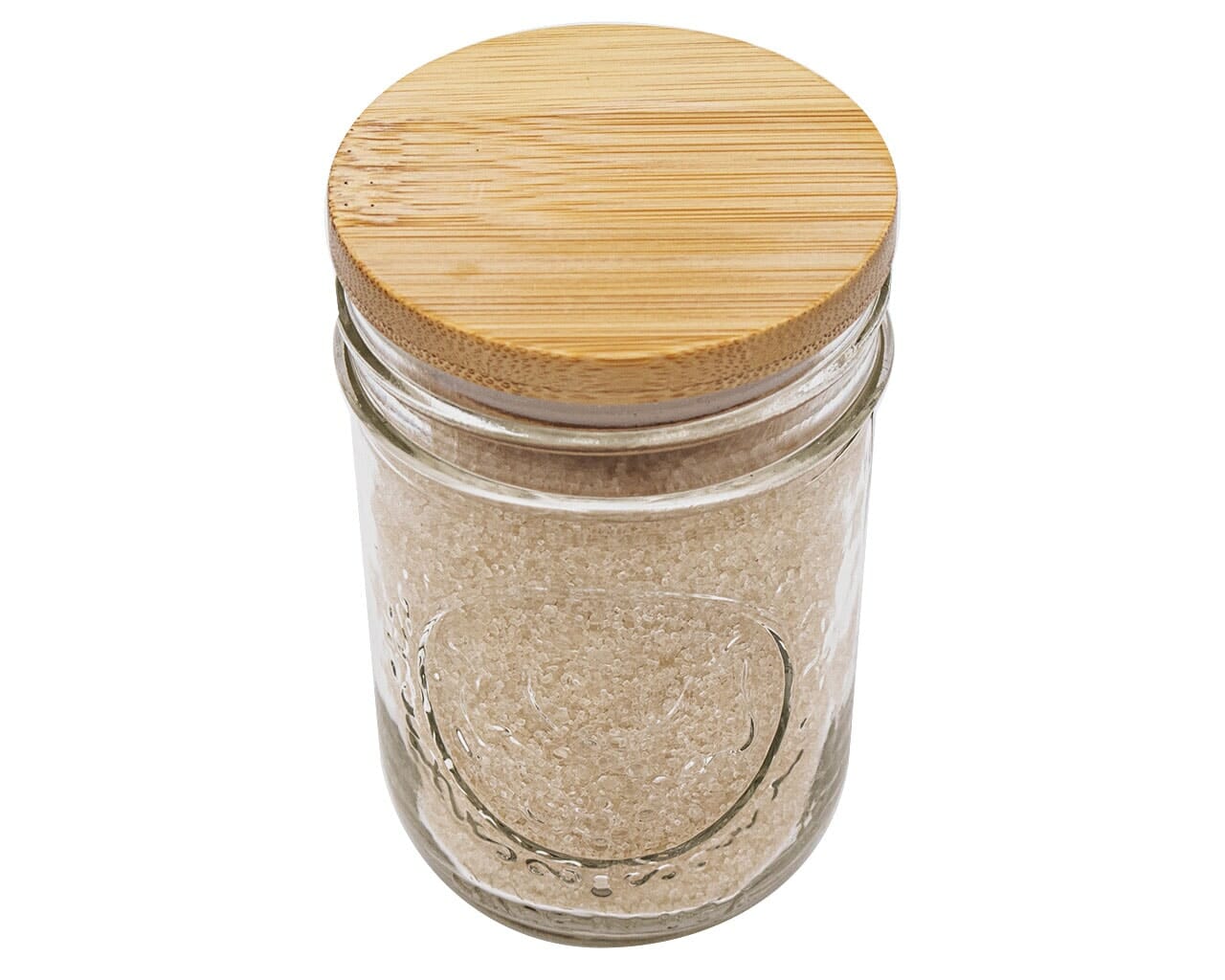 Bamboo Storage Stopper Lids for Mason Jars - Blessings Grow Meadows