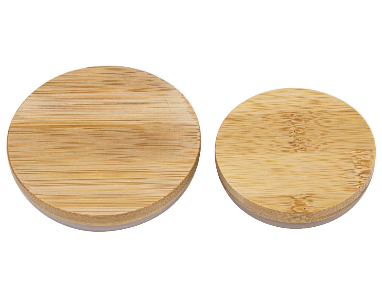Bamboo Storage Stopper Lids for Mason Jars - Blessings Grow Meadows