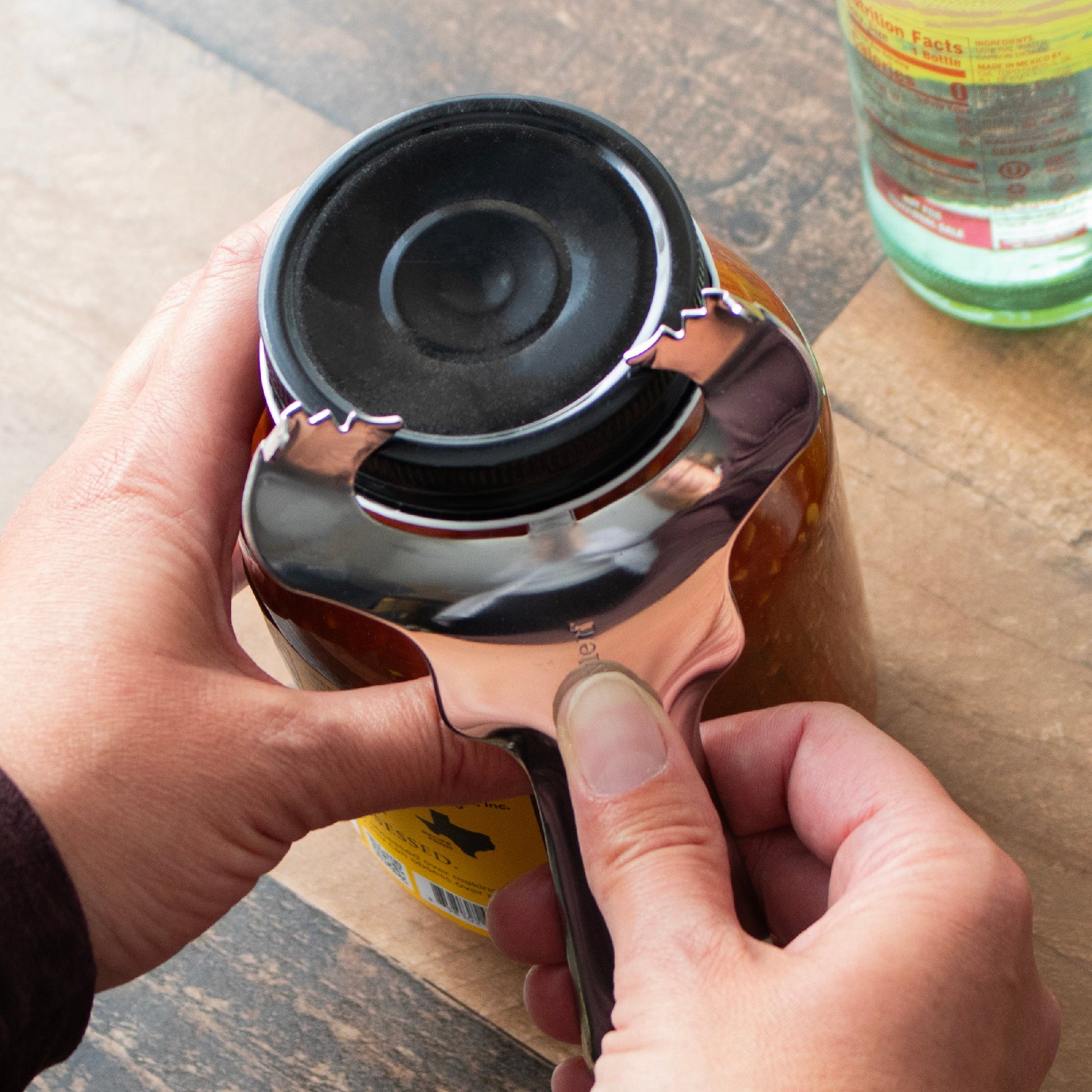 Mason Jar Dent-Free Lid Opener - Stainless Steel - Blessings Grow Meadows