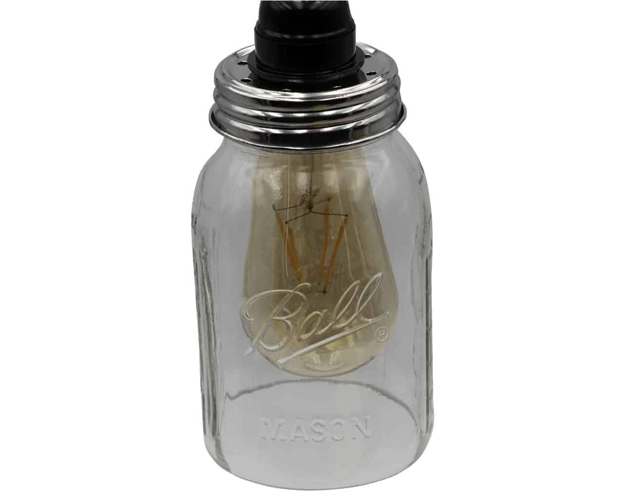 Lighting Lid for Mason Jar Light Fixtures - Blessings Grow Meadows