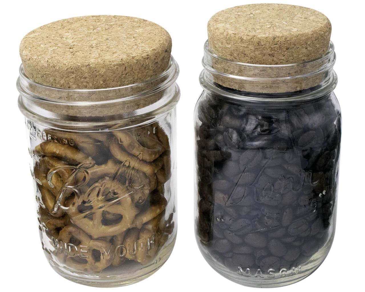 Cork Lid / Stopper for Mason Jars 4 Pack - Blessings Grow Meadows