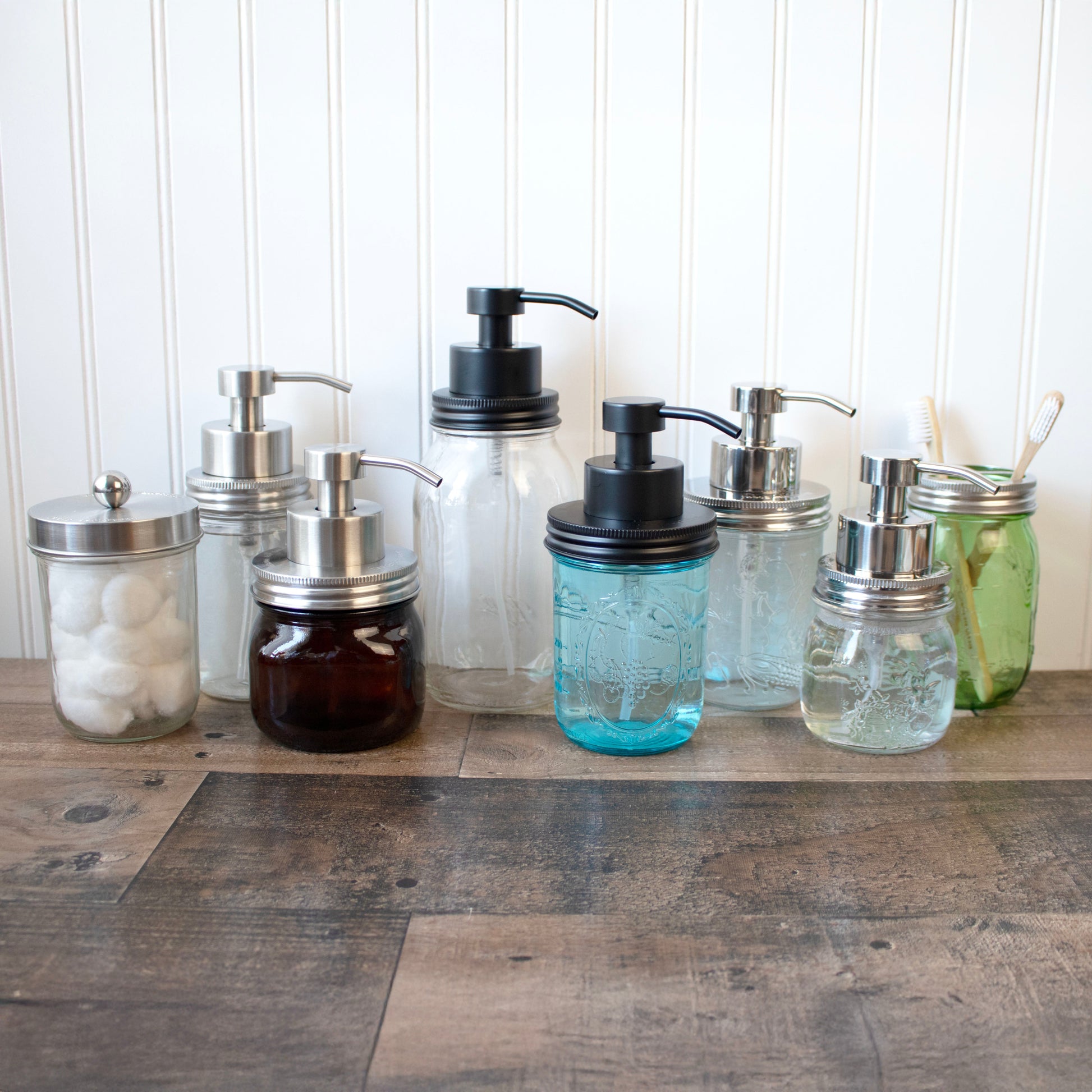 Foaming Soap Pump Dispensers for Mason Jars - Blessings Grow Meadows