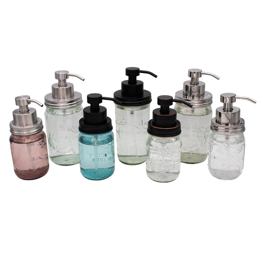Foaming Soap Pump Dispensers for Mason Jars