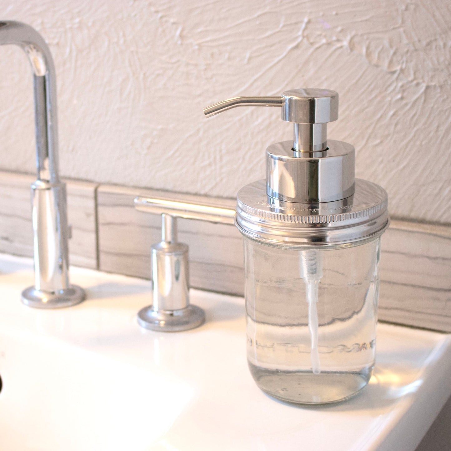 Foaming Soap Pump Dispensers for Mason Jars - Blessings Grow Meadows