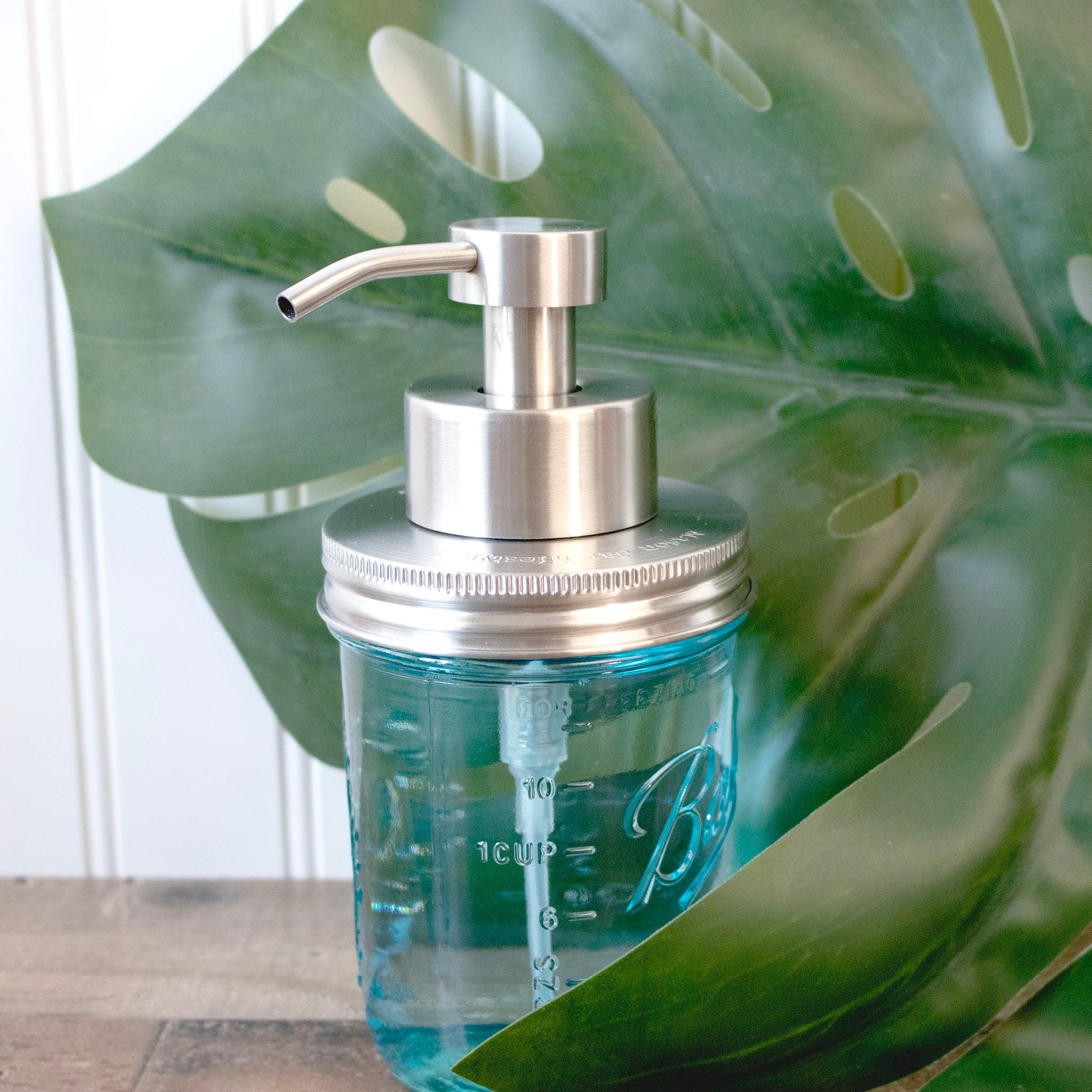 Foaming Soap Pump Dispensers for Mason Jars - Blessings Grow Meadows