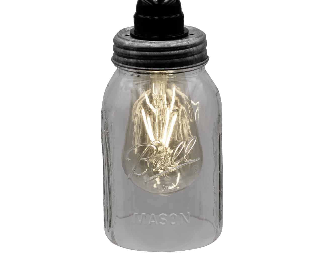 Lighting Lid for Mason Jar Light Fixtures - Blessings Grow Meadows