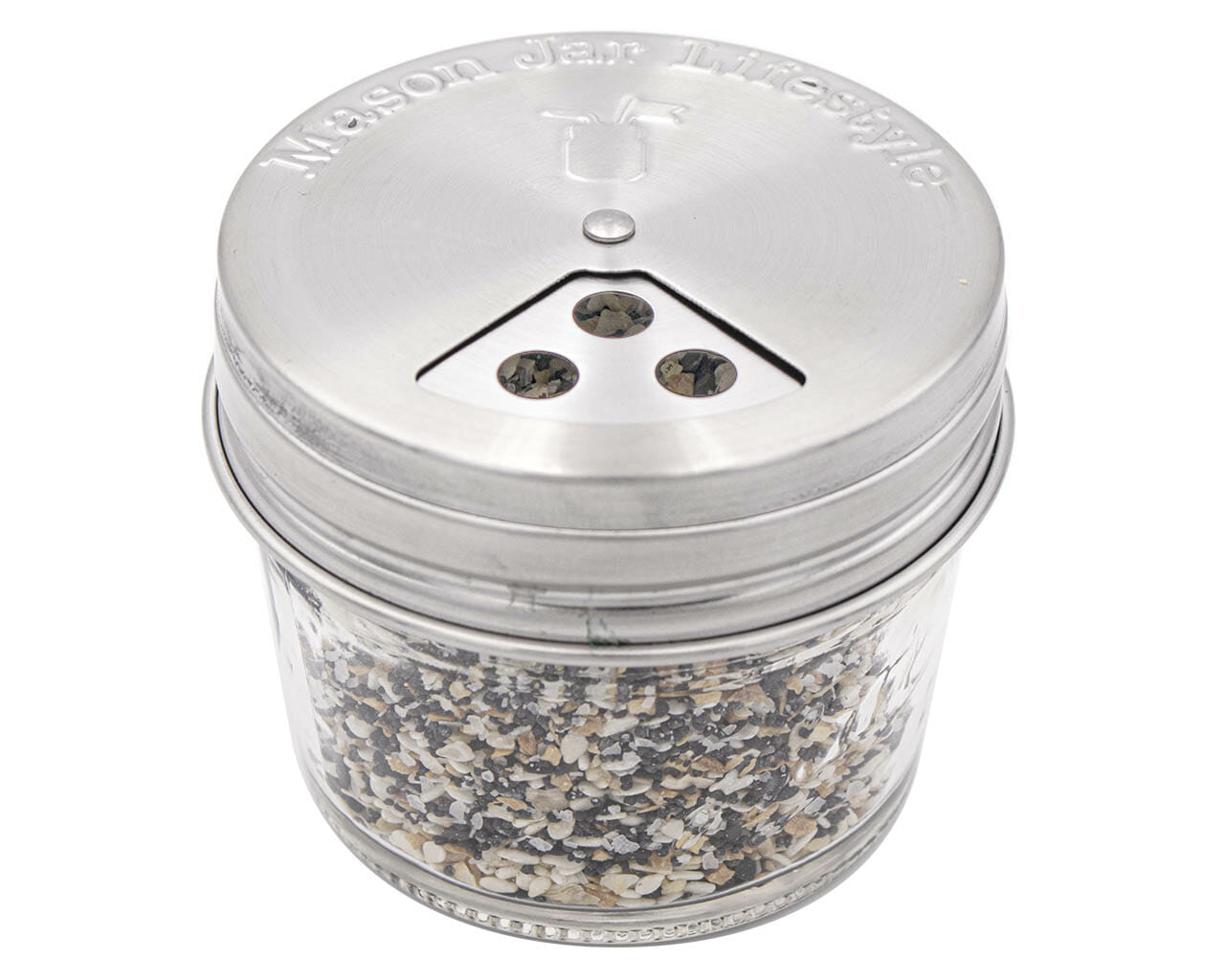 Mason Jar Lifestyle Spice Shaker Stainless Steel Lids for Mason Jars (4 Pack) make seasoning easy—stylish, dishwasher safe, and adjustable lids turn mason jars into convenient spice containers.