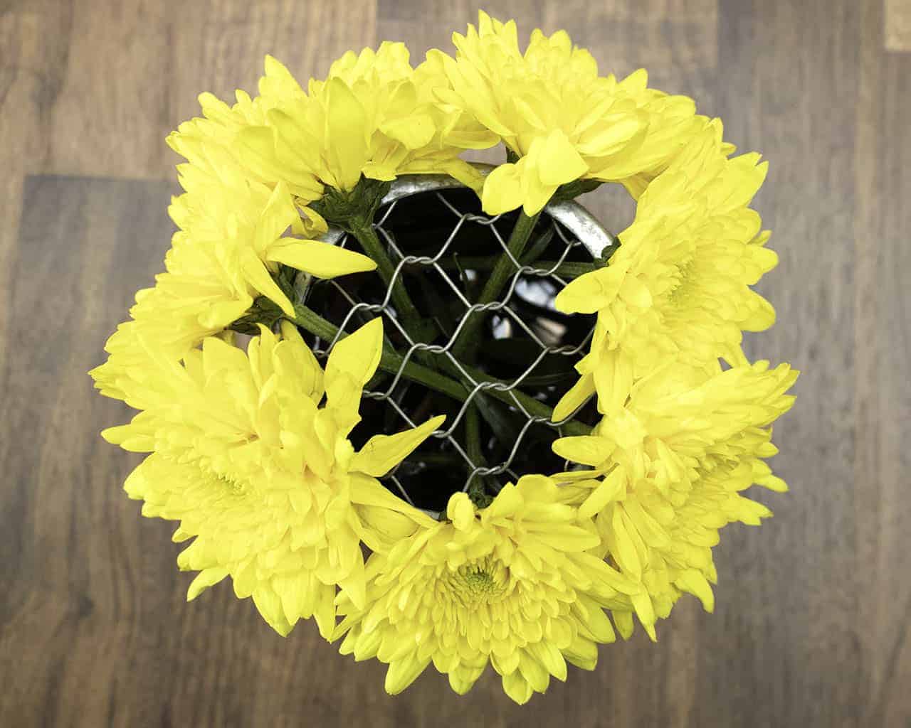 Galvanized Metal Flower Organizer Frog Lid for Mason Jars - Blessings Grow Meadows