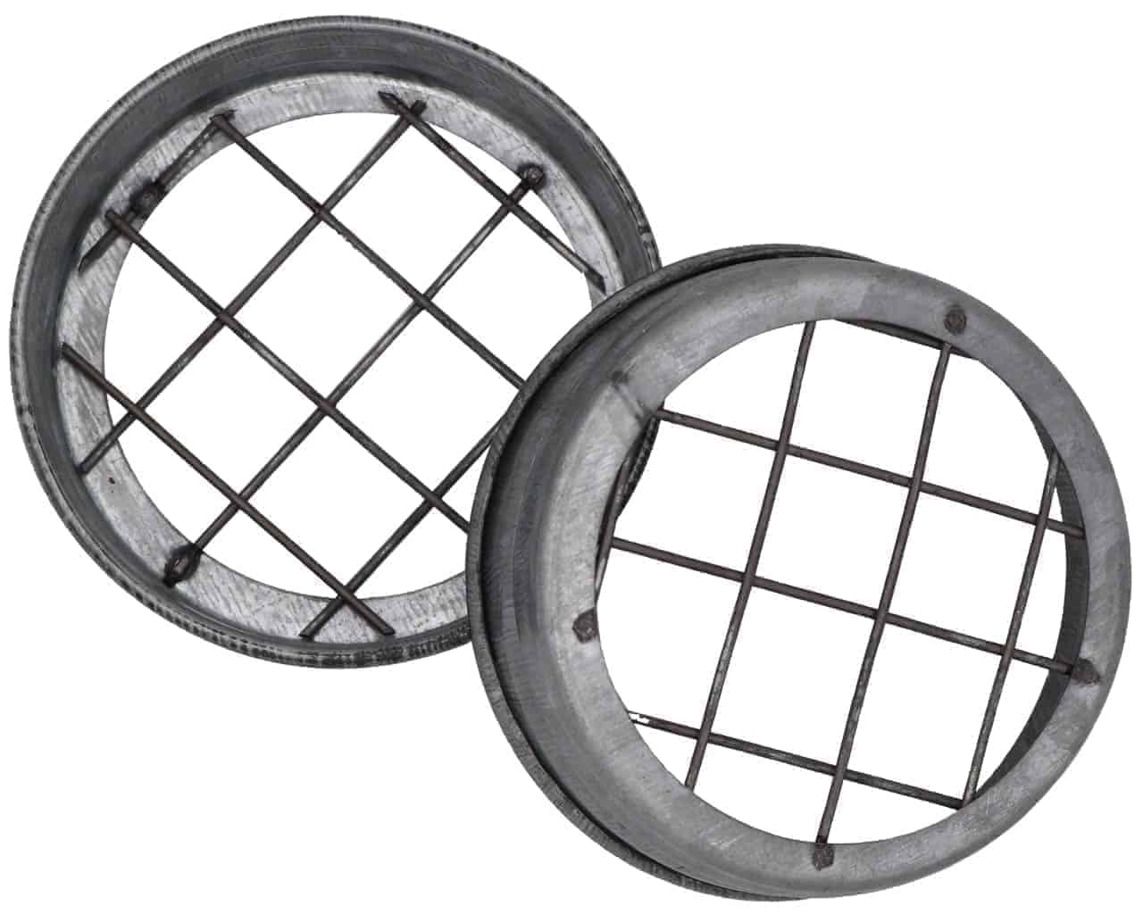 Galvanized Metal Flower Organizer Frog Lid for Mason Jars - Blessings Grow Meadows