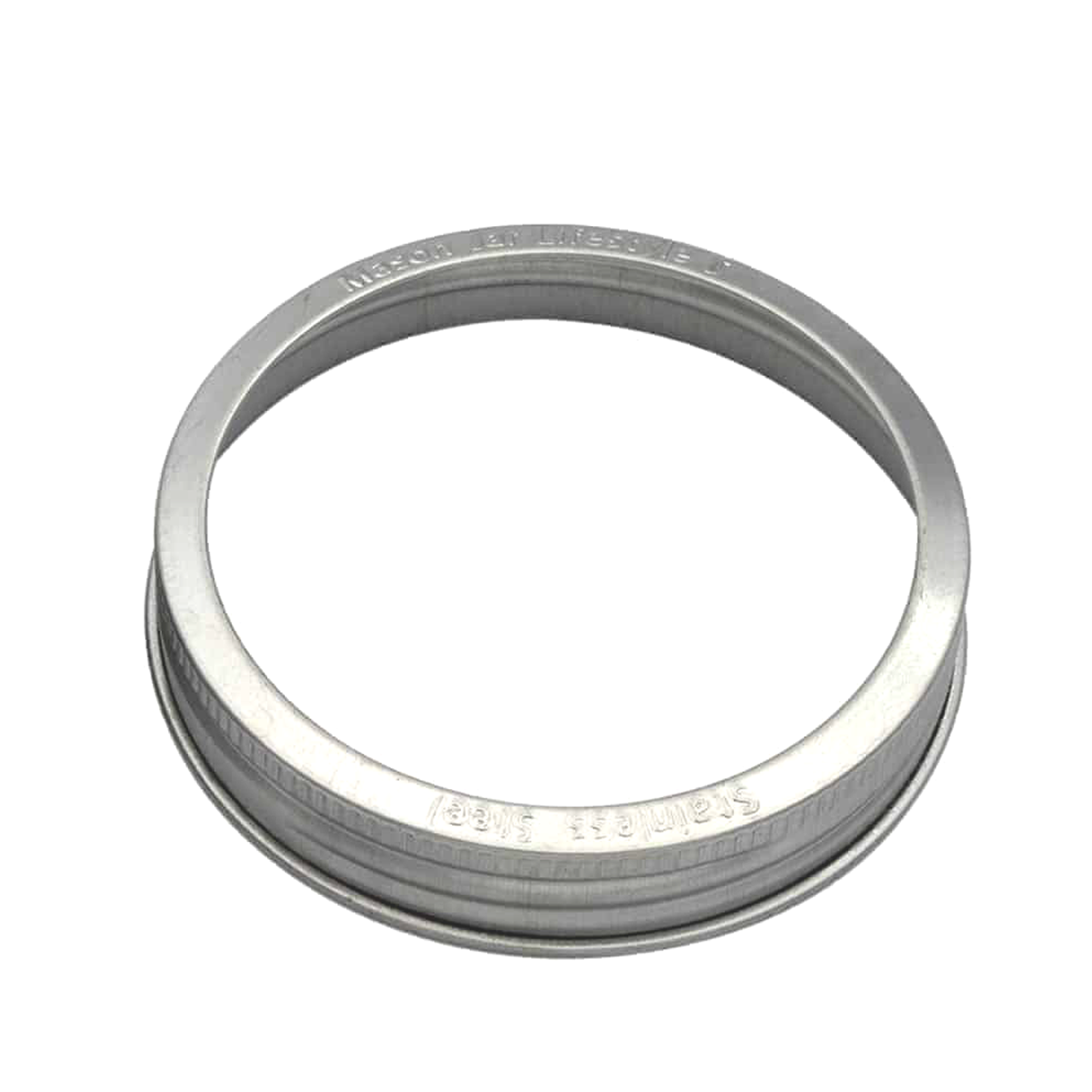 Rust Proof Stainless Steel Bands / Rings for Mason Jars 5 Pack - Blessings Grow Meadows