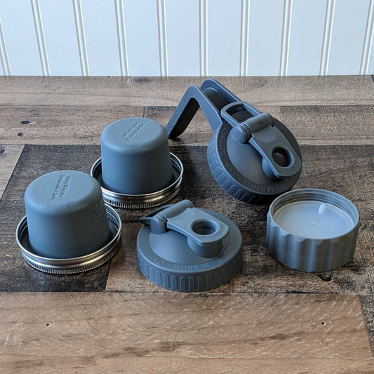 Salad and Snacks Starter Set for Mason Jars - Blessings Grow Meadows