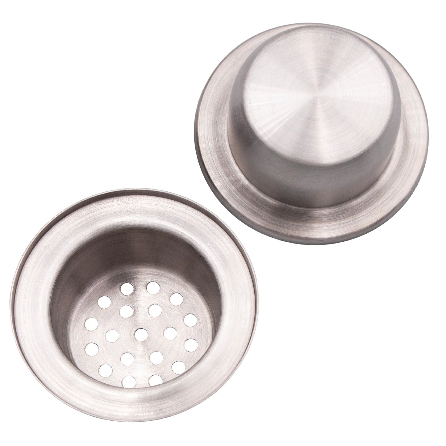 Mason Shaker cocktail shaker lid with stainless steel band, designed for Mason Jar Lifestyle drink shakers, with ice and compact design