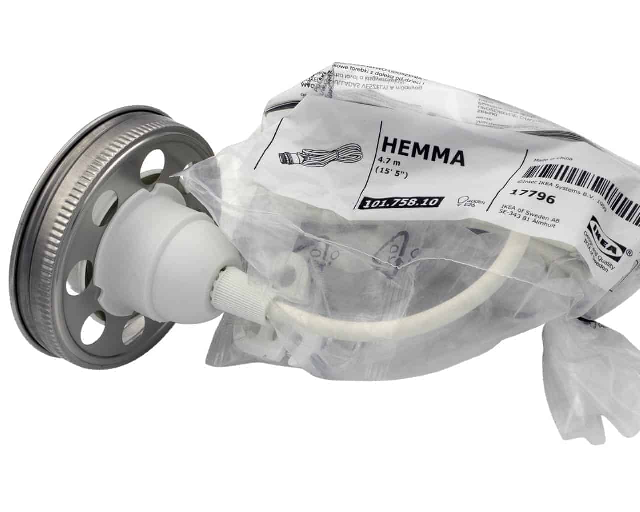 Lighting Lid for Mason Jar Light Fixtures - Blessings Grow Meadows