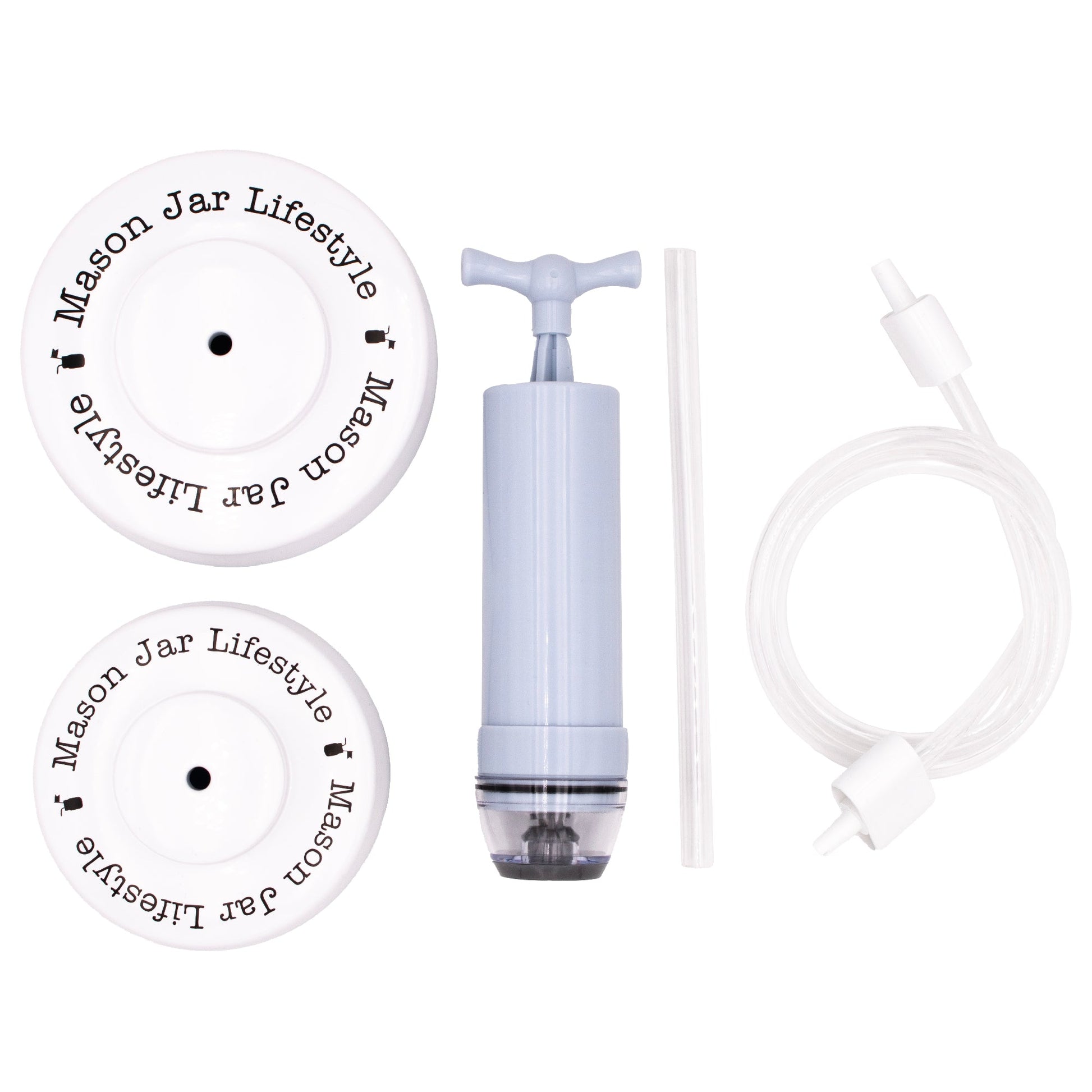 Vacuum Sealing Kit for Regular and Wide Mouth Mason Jars - Blessings Grow Meadows